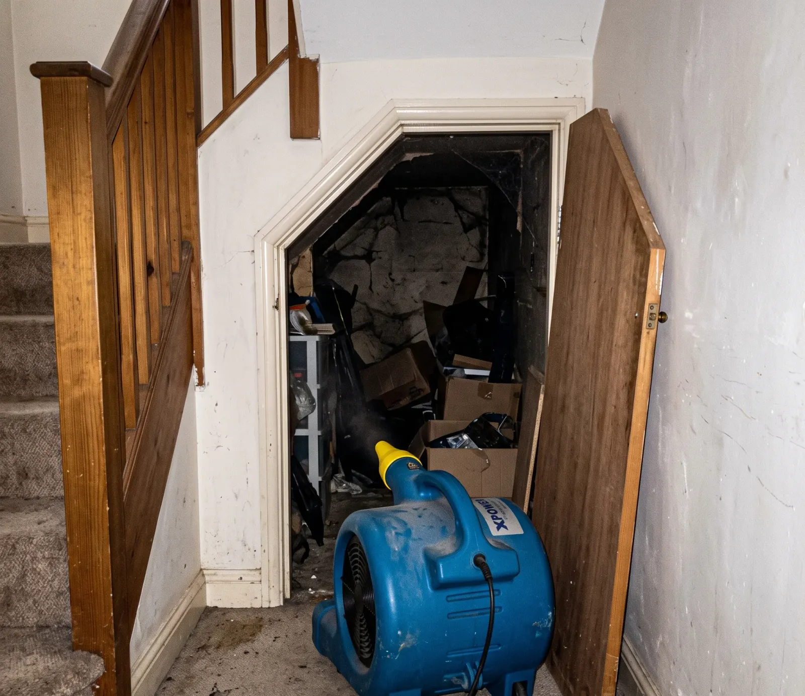 Attic Mold water damage in Atlanta, GA