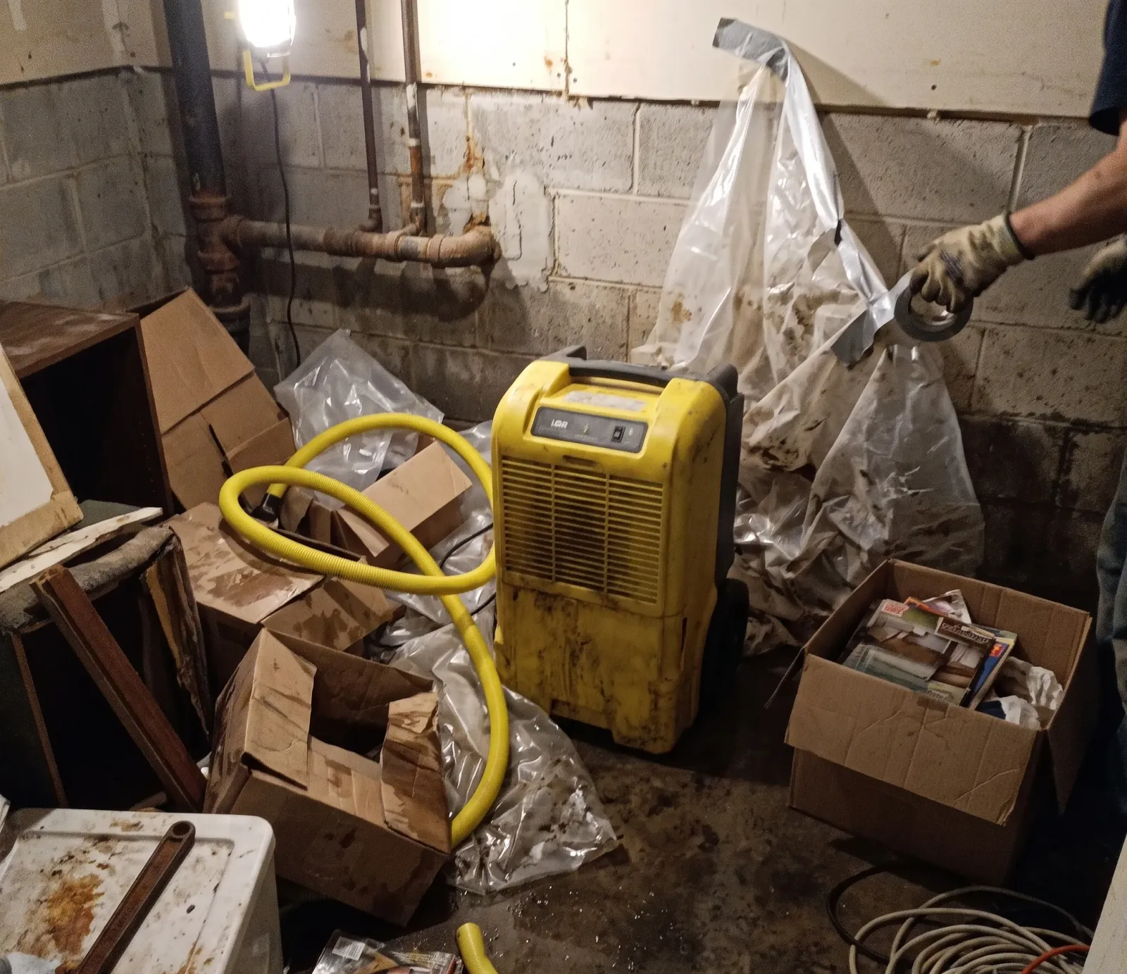 Roof Leak water damage in Atlanta, GA